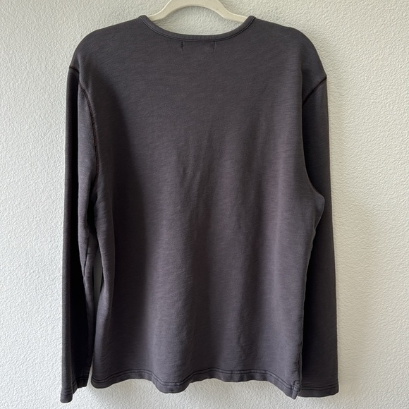 Robert Barakett Montreal Men’s Henley Sweatshirt Size XXL - Picture 4 of 4